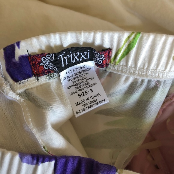 TRIXXI Strapless Floral Dress - Picture 4 of 6